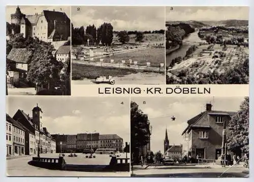 (5961**) Döbeln - unbeschrieben / Sachsen Burg Markt Bad