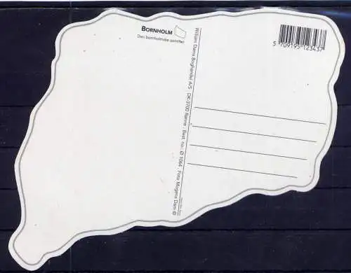 (5976**) Bornholm - unbeschrieben / Dänemark Windmühle Möve Burg Hafen