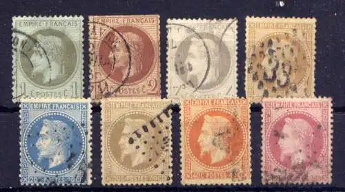 (2251) Frankreich Nr.24/31                 O  gestempelt