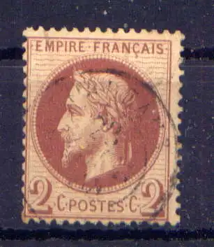 (2254) Frankreich Nr.25                 O  gestempelt