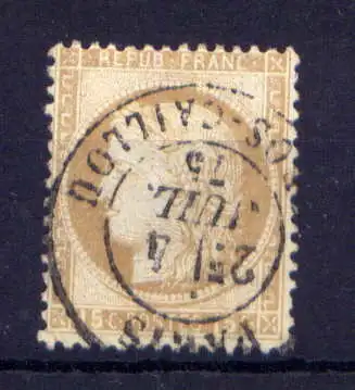 (2285) Frankreich Nr.53                 O  gestempelt