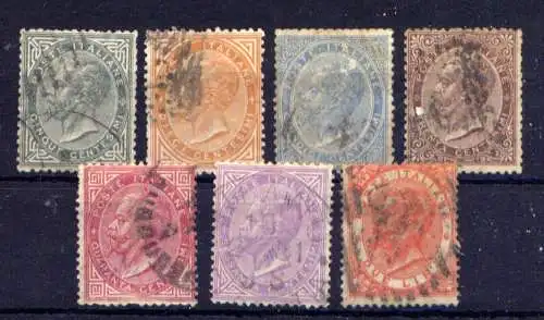 (1481) Italien Nr.16/22                        O  gestempelt