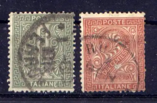 (1492) Italien Nr.23/4                        O  gestempelt