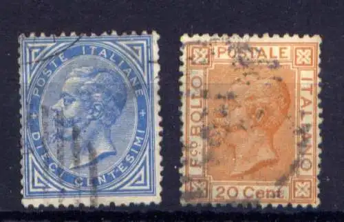 (1503) Italien Nr.27/8                        O  gestempelt