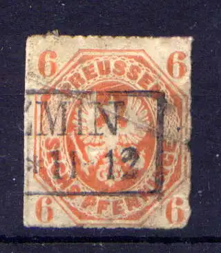 (022) Preußen Nr.15              O  gestempelt