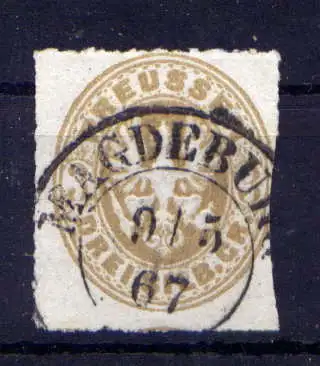 (025) Preußen Nr.18               O  gestempelt