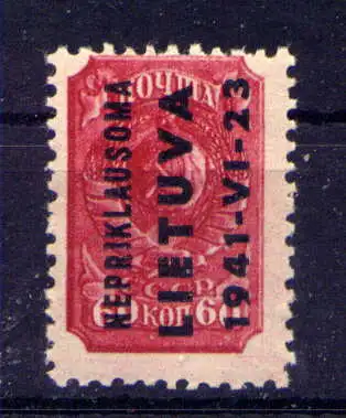 (135) Deutsches Reich Litauen Nr.8               **  postfrisch
