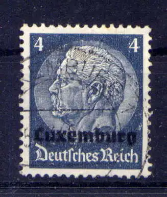 (144) Deutsches Reich Luxemburg Nr.2               O  gestempelt