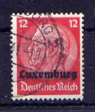 (146) Deutsches Reich Luxemburg Nr.7               O  gestempelt