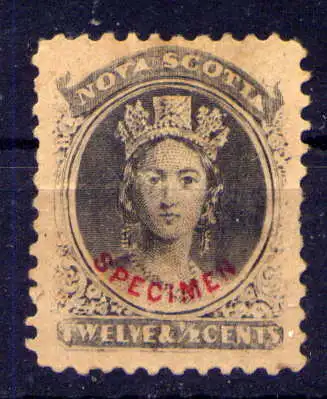 (1022) Canada Neufundland Nr.10 SPECIMEN        (*)  ohne Gummierung