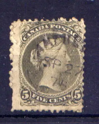 (1042) Canada Nr.21        O  gestempelt
