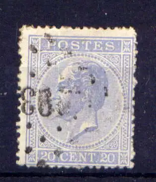 (2332) Belgien Nr.15 b        O  gestempelt 