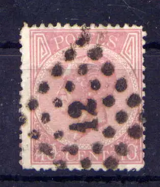 (2334) Belgien Nr.17                   O  gestempelt 