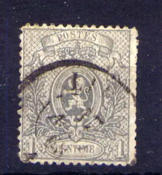 (2339) Belgien Nr.20                   O  gestempelt 