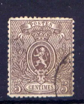 (2341) Belgien Nr.22                   O  gestempelt 