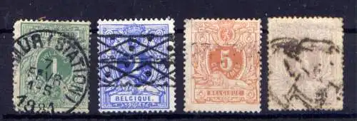 (2342) Belgien Nr.23/6                   O  gestempelt 