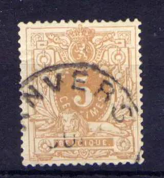 (2346) Belgien Nr.25                   O  gestempelt 