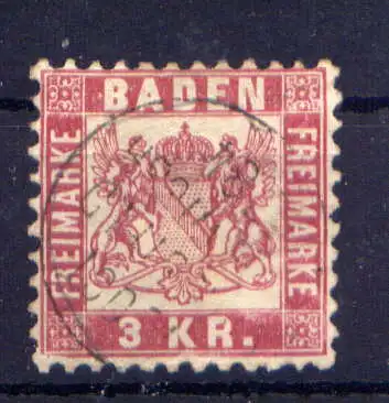 (032) Baden Nr.24               O  gestempelt