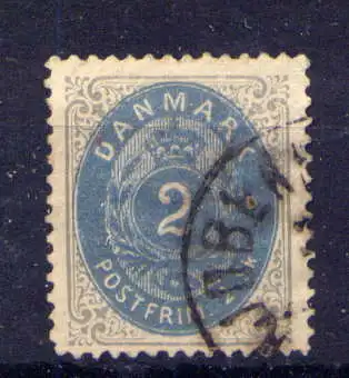 (1023) Dänemark Nr.16 A        O  gestempelt