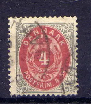 (1024) Dänemark Nr.18 I        O  gestempelt