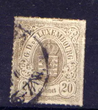 (742) Luxemburg Nr.19              O  gestempelt
