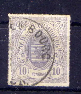 (745) Luxemburg Nr.31              O  gestempelt