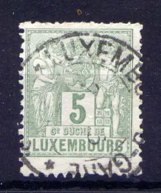 (750) Luxemburg Nr.48              O  gestempelt