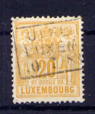 (753) Luxemburg Nr.51              O  gestempelt