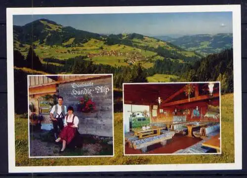 (5737) Oberstaufen - unbeschrieben / Bayern Berggaststätte