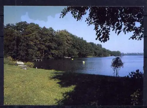 (5748) Kleinzerlang - beschrieben / Brandenburg Badestrand Pälitzsee