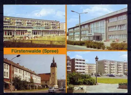 (5750) Fürstenwalde - beschrieben / Brandenburg Schwimmhalle Kindergarten