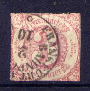 (029) Thurn und Taxis Nr.42                O  gestempelt