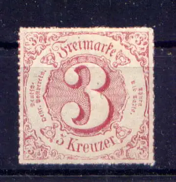 (037) Thurn und Taxis Nr.52                *  ungebraucht