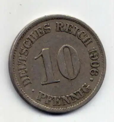 (034) Deutsches Reich Jäger.Nr. 13 / 1906 A