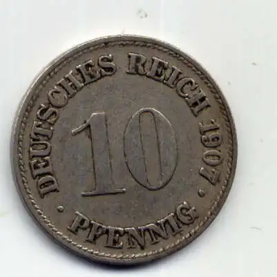 (048) Deutsches Reich Jäger.Nr. 13 / 1907 D