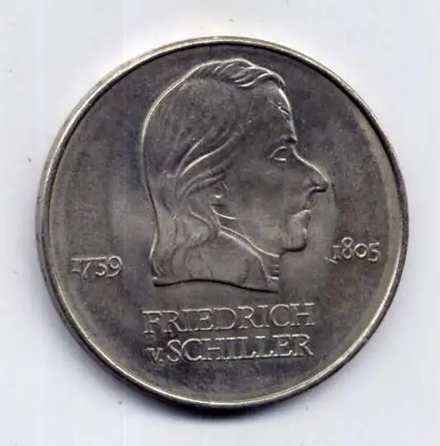 (007) DDR 20 Mark Jäger-Nr. 1537 / Friedrich Schiller 1972