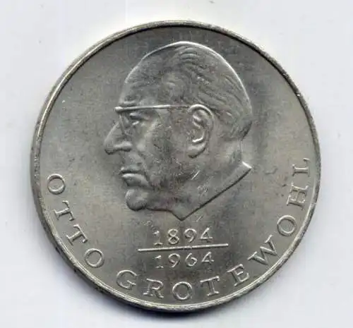 (009) DDR 20 Mark Jäger-Nr. 1548 / Otto Grotewohl 1973