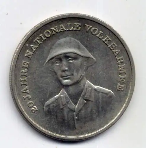 (032) DDR 10 Mark Jäger-Nr. 1560 / 20 Jahre NVA 1976