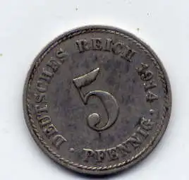 (073) Deutsches Reich Jäger.Nr. 12 / 1914 A