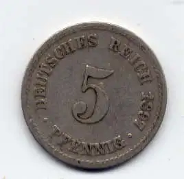 (078) Deutsches Reich Jäger.Nr. 12 / 1897 A