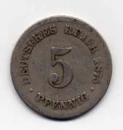 (094) Deutsches Reich Jäger.Nr. 3 / 1875 E