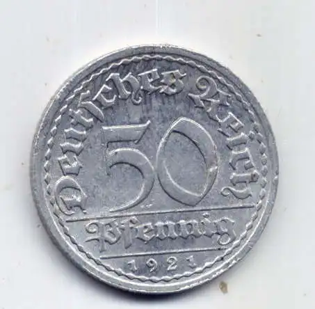 (096) Deutsches Reich Jäger.Nr. 301 / 1921 A