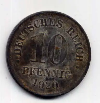 (100) Deutsches Reich Jäger.Nr. 299 / 1920