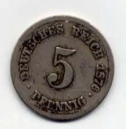 (132) Deutsches Reich Jäger.Nr. 3 / 1876 A