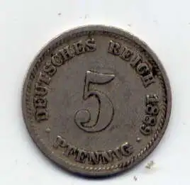 (139) Deutsches Reich Jäger.Nr. 3 / 1889 D