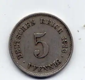 (142) Deutsches Reich Jäger.Nr. 12 / 1913 E