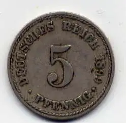 (151) Deutsches Reich Jäger.Nr. 12 / 1899 A