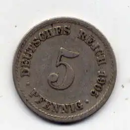 (161) Deutsches Reich Jäger.Nr. 12 / 1905 A