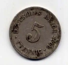 (163) Deutsches Reich Jäger.Nr. 12 / 1906 A