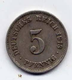 (172) Deutsches Reich Jäger.Nr. 12 / 1913 F